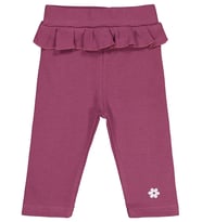 Civil Baby Fırfır Çiçek Baksılı 6-18 Ay Tek Alt Bebe - Pembe 6-9 Ay (Gül Kurusu)