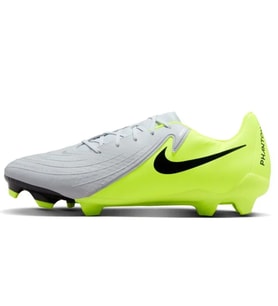 Nike Phantom GX2 Academy FG/MG Mens Football Shoes Çoklu Zemin Kramponu Gri