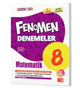Gama Yayınları 8. Sınıf Fenomen Matematik 28 Li Deneme