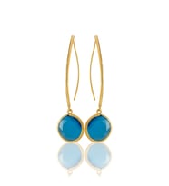 Kadir Jewellery 22 Ayar Altın Kaplama Vintage Küpe -El İşçiliği Ve Hipoalerjenik Küpe