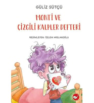 Monti Ve Çizgili Kalpler Defteri