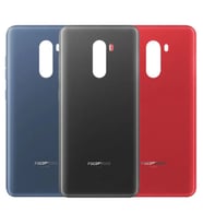 Xiaomi Pocophone F1 Arka Kapak Pil Batarya Kapağı ORJİNAL (Kırmızı)