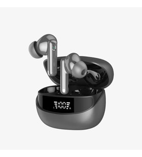 S34 ANC & ENC Oyuncu TWS IPX5 Bluetooth Kulaklık (Gri)