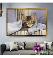 Altın Çerçeveli dekoratif tablo a1212 (Gold)