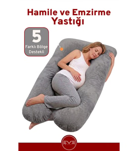 HAMİLE VE EMZİRME YASTIĞI GRİ
