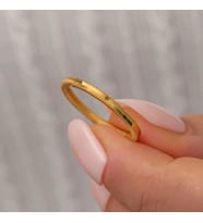 Gümüş Gold Ajda Kadın Yüzük