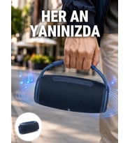 Net Stereo Ses Sunan IPX5 Su Geçirmez Bluetooth Hoparlör Yeni Nesil