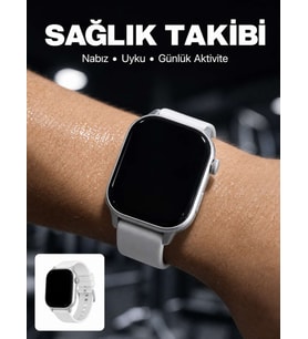3 Kordonlu Akıllı Saat Bluetooth Arama ve Akıllı Bildirim Destekli
