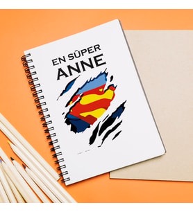 En Süper Anne Tasarımlı Defter