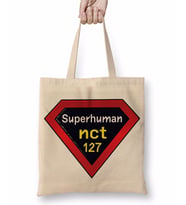 NCT 127 Superhuman 03 Bez Çanta Uzun Saplı