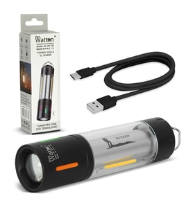 TG LED Şarjlı Kamp Lambası Ortam Aydınlatmalı Taşınabilir Güçlü Işık WT-736