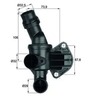 MAHLE TI687 Termostat 06F121111F 06F121111J