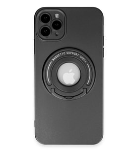Pilelistore   iPhone 12 Pro Kılıf Lukka Magneticsafe Kapak - Siyah
