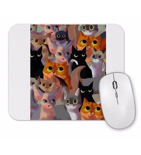 Kediler Lotsa Cats Mouse Pad