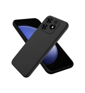 Tecno Spark Go 2024 Kılıf First Silikon - Siyah