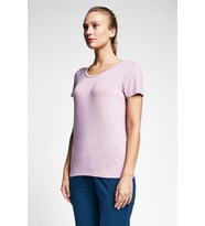 Lescon Kadın T-Shirt 20S-2205-20B - Lila - S