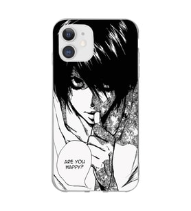 Iphone 11 Uyumlu Death Note Tasarımlı Şeffaf Telefon Kılıfı