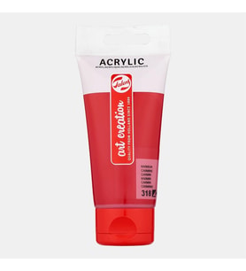 TALENS ART CREATION 75 ML AKRİLİK BOYA 318 CARMINE  RT3511318M