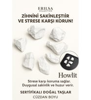 Sertifikalı Ham Cüzdan Boy Havlit Taşı Kütle - El Taşı - Günlük Sakinlik ve Zihinsel Denge (Çok Renkli)