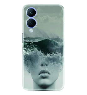Vivo Y17S Kılıf Resimli Desenli Baskılı Silikon Mistic Woman 1361