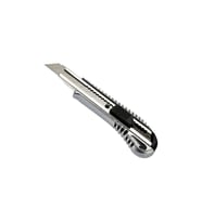 18x0.5mm Alüminyum Metal Gövde Maket Bıçağı, hassas kesim aracı