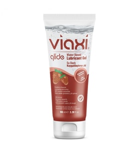 Viaxi Glide Su Bazlı Kayganlaştırıcı Jel Çilek Aromalı 100 ml