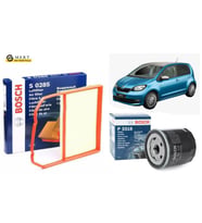 Skoda Citigo 1.0 Bosch Filtre Bakım Seti Hava Ve Yağ Filtresi (485895217)