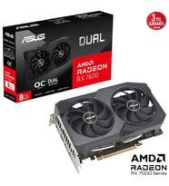 ASUS 8GB DUAL RX7600-O8G EVO GDDR6 128bit PCIE 40
