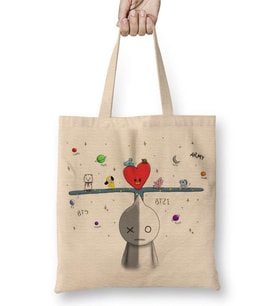 Bts Bt21 Army Bez Çanta Uzun Saplı