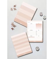 3'lü Masaüstü Planlayıcı Set Naturel