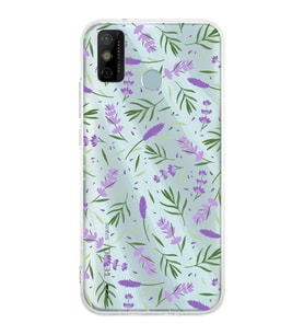 PrintiFy Tecno Spark 6 GO ile Uyumlu 1mm Slim Fit Water Color 3 Baskılı Şeffaf  Kılıf
