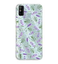 PrintiFy Tecno Spark 6 GO ile Uyumlu 1mm Slim Fit Water Color 3 Baskılı Şeffaf  Kılıf