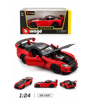 1:24 Dodge Viper SRT 10 ACR Diecast Metal Model Araba