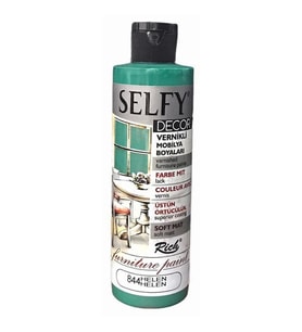 RİCH SLF-240-844 SELFY DECOR VERNİKLİ AKRİLİK BOYA 240cc.HELEN