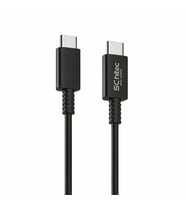 SChitec 60W Type-C to Type-C Data ve Hızlı Şarj Kablosu Telefon, Tablet, Laptop Uyumlu Siyah SK005