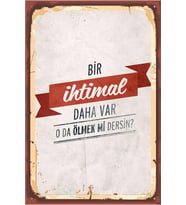 TSM  Tasarımlı Ahşap Poster