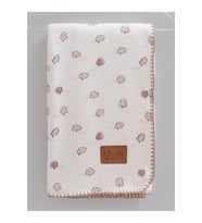 İncibaby Naturel Pamuklu Çift Taraflı Triko&Welsoft Unisex Lux Ymuşacık Beb