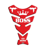 Universal Motosiklet Tank Pad Boss Kırmızı