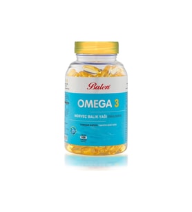Balen Omega 3 Norveç Balık Yağı İçeren 100 Kapsül (1380 MG - Trigliserid Form)