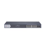 HIKVISION 16port 250w FULL PoE DS-3E1518P-SI GIGABIT 2X SFP Akıllı Yönetilebilir Switch Rack Mount