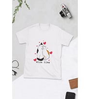 Miuw Time Kedi Tasarımlı T-shirt