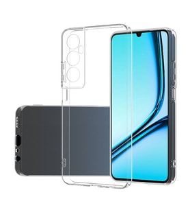 Realme C65 4G Kılıf Şeffaf İnce ve Esnek Süper Silikon Kılıf (Renksiz)