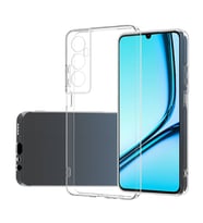 Realme C65 4G Kılıf Şeffaf İnce ve Esnek Süper Silikon Kılıf (Renksiz)