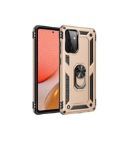 Samsung Galaxy A52 Uyumlu Kılıf Zore Vega Kapak (Gold)