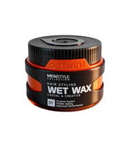 Ostwint Menstyle Collection Profesyonel Saç Şekillendirici Wet - Islak Wax, Doğal ve Güçlü Tutuş, Uzun Süreli Etki, No:01 Wet - Islak Wax 150 ml.