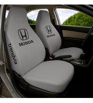 Honda Oto Koltuk Kılıfı Seti – Penye Kumaş Ön ve Arka Servis Kılıfı Takımı (Gri)