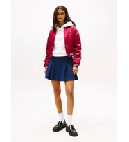 Tommy Jeans TJW PIQUE BADGE F&F SKIRT EXT Kadın  Etek DW0DW20268C1G