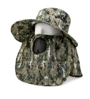 Ense Korumalı Outdoor Şapka - Maskeli - Dijital Kamuflaj (M-3)- Savex