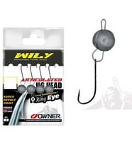 Wily Jig Head Mafsallı Owner İğneli Gümüş 2 gr