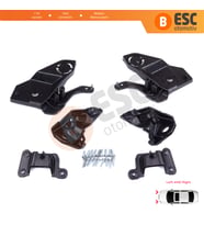 Peugeot 208 e-208 MK2 P21 2008 e-2008 MK2 P24 2019-On İçin Sağ Sol Ön Far Ayak Tamir Seti